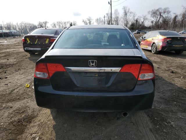 19XFA1F6XAE083809 - 2010 HONDA CIVIC LX-S أسود صورة 6
