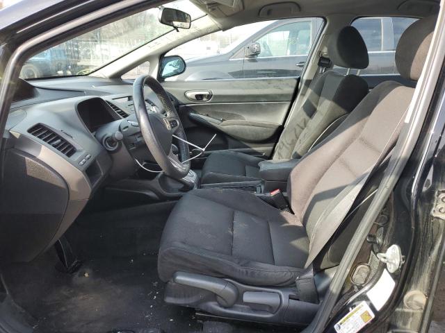 19XFA1F6XAE083809 - 2010 HONDA CIVIC LX-S أسود صورة 7