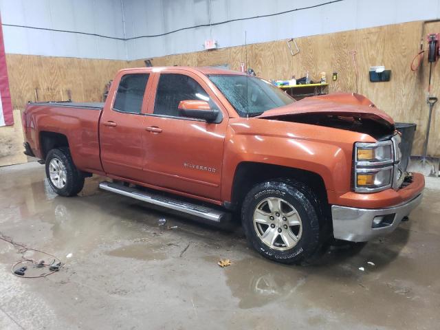 1GCVKREH6FZ205782 - 2015 CHEVROLET SILV1500 4 K1500 LT ORANGE photo 4