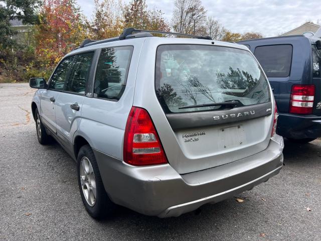 JF1SG65694H720897 - 2004 SUBARU FORESTER 2.5XS Серебристый фото 3