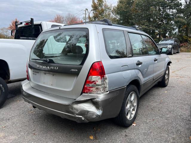 JF1SG65694H720897 - 2004 SUBARU FORESTER 2.5XS Серебристый фото 4