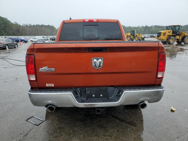 1C6RR6LT4DS572342 - 2013 RAM 1500 SLT ORANGE photo 6