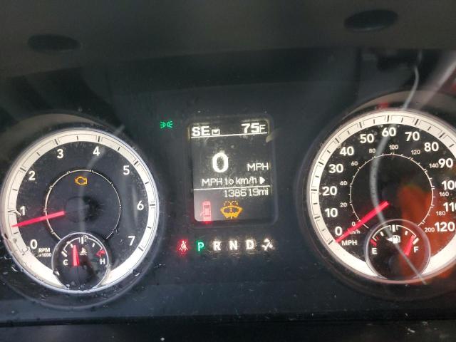 1C6RR6LT4DS572342 - 2013 RAM 1500 SLT ORANGE photo 9