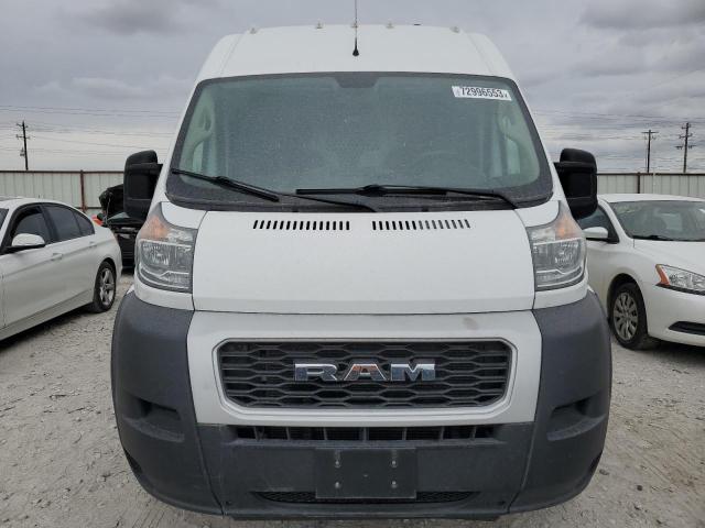 3C6TRVDG0KE563168 - 2019 RAM PROMASTER 2500 HIGH თეთრი ფოტო 5