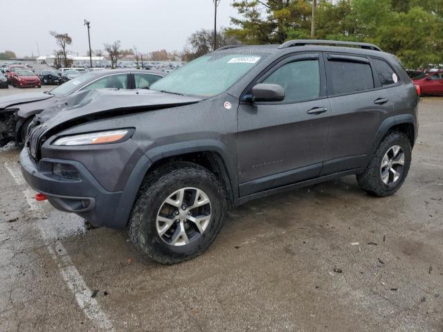 1C4PJMBS0FW513501 - 2015 JEEP CHEROKEE TRAILHAWK GRAY photo 1