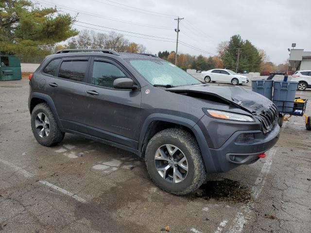 1C4PJMBS0FW513501 - 2015 JEEP CHEROKEE TRAILHAWK GRAY photo 4