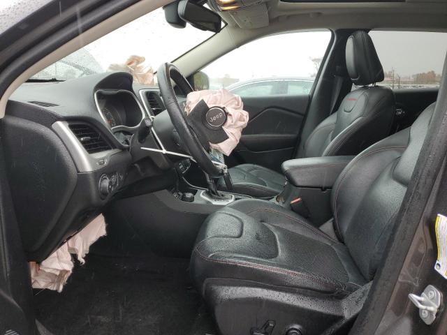 1C4PJMBS0FW513501 - 2015 JEEP CHEROKEE TRAILHAWK GRAY photo 7