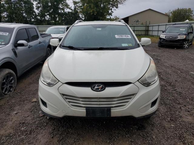 KM8JUCAC7AU098775 - 2010 HYUNDAI TUCSON GLS WHITE photo 5