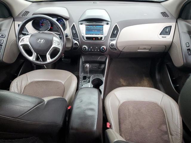 KM8JUCAC7AU098775 - 2010 HYUNDAI TUCSON GLS WHITE photo 8