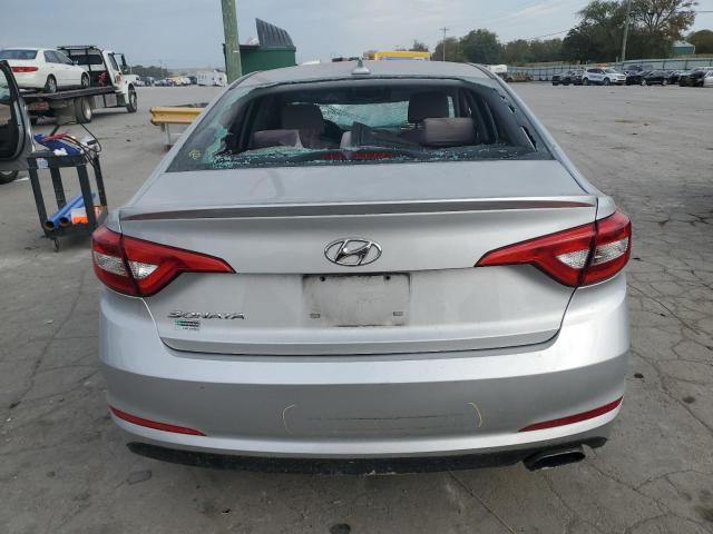 5NPE24AF1FH207678 - 2015 HYUNDAI SONATA SE SILVER photo 6