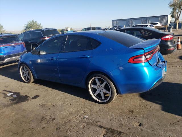 1C3CDFAA3GD623714 - 2016 DODGE DART SE BLUE photo 2