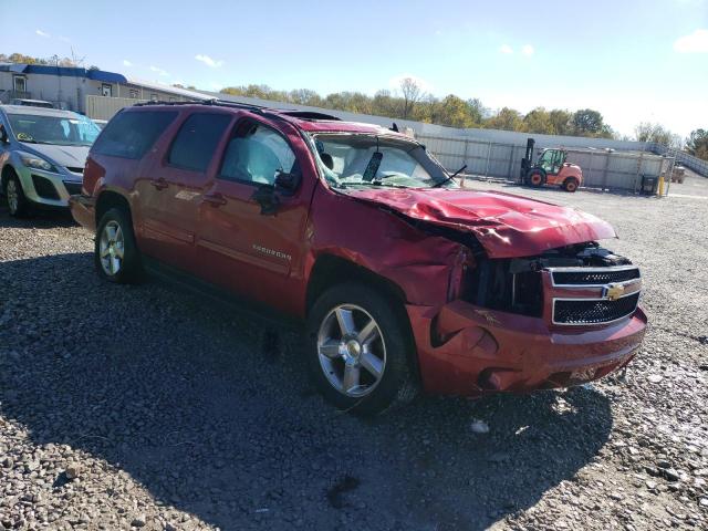 1GNSCJE0XER208749 - 2014 CHEVROLET SUBURBAN C1500 LT RED photo 4