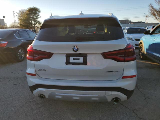 5UXTY3C02M9E16749 - 2021 BMW X3 SDRIVE30I WHITE photo 6