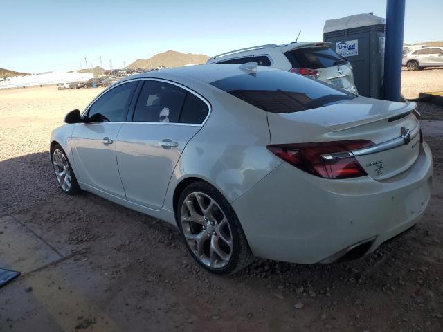 2G4GU5GX7G9199644 - 2016 BUICK REGAL GS WHITE photo 2