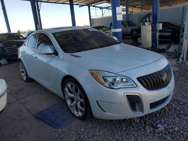 2G4GU5GX7G9199644 - 2016 BUICK REGAL GS WHITE photo 4