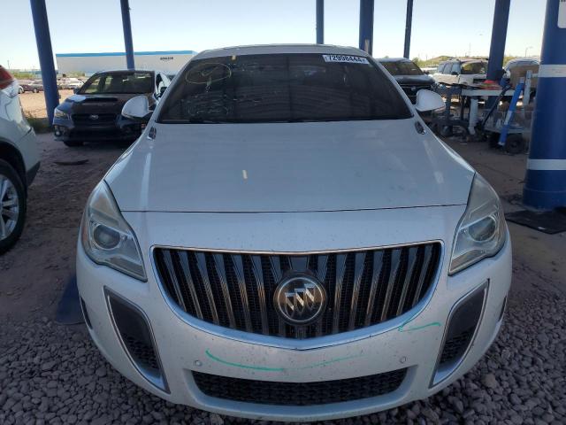 2G4GU5GX7G9199644 - 2016 BUICK REGAL GS WHITE photo 5