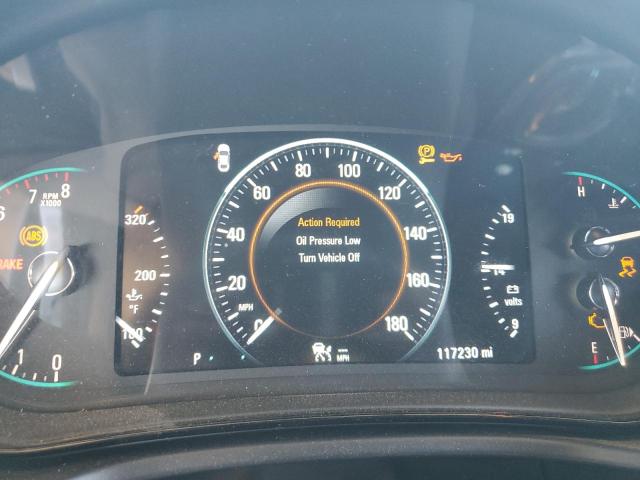 2G4GU5GX7G9199644 - 2016 BUICK REGAL GS WHITE photo 9