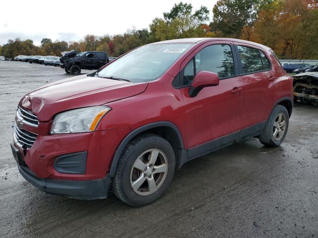 KL7CJPSB1FB255557 - 2015 CHEVROLET TRAX 1LS RED photo 1