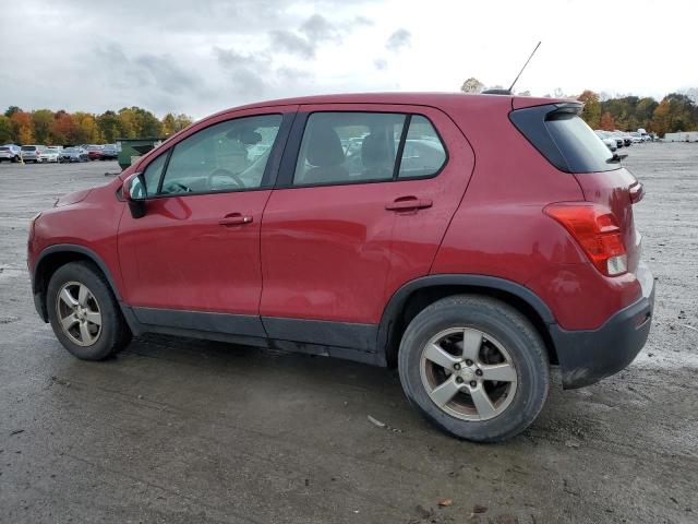 KL7CJPSB1FB255557 - 2015 CHEVROLET TRAX 1LS RED photo 2