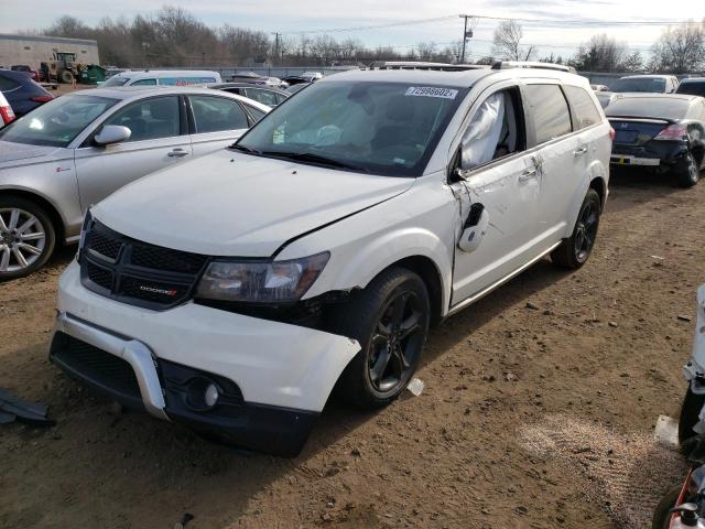 3C4PDCGB6LT264116 - 2020 DODGE JOURNEY CROSSROAD WHITE photo 1