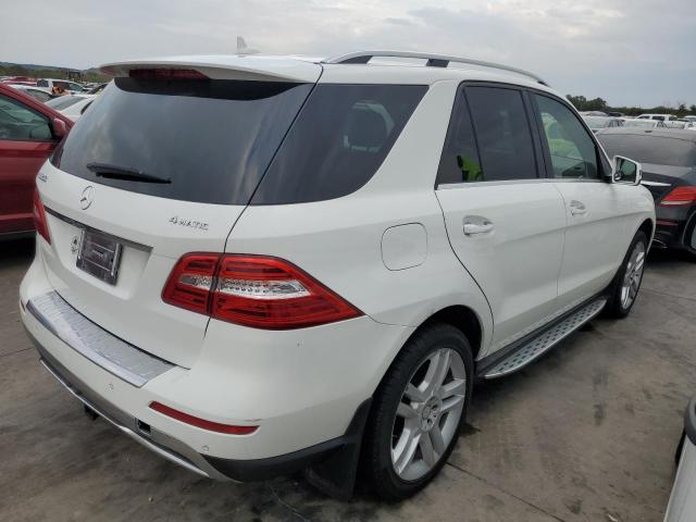 4JGDA5HB3FA517826 - 2015 MERCEDES-BENZ ML 350 4MATIC WHITE photo 3