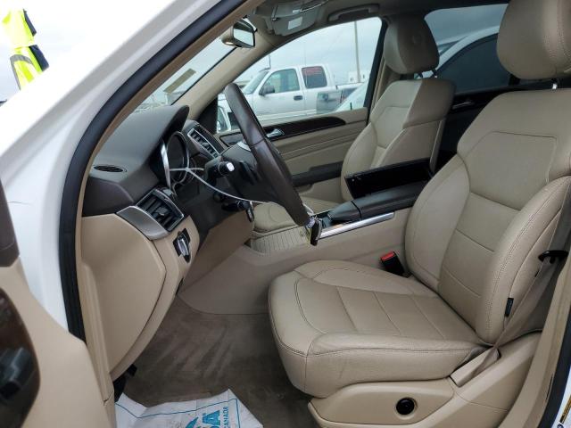 4JGDA5HB3FA517826 - 2015 MERCEDES-BENZ ML 350 4MATIC WHITE photo 7