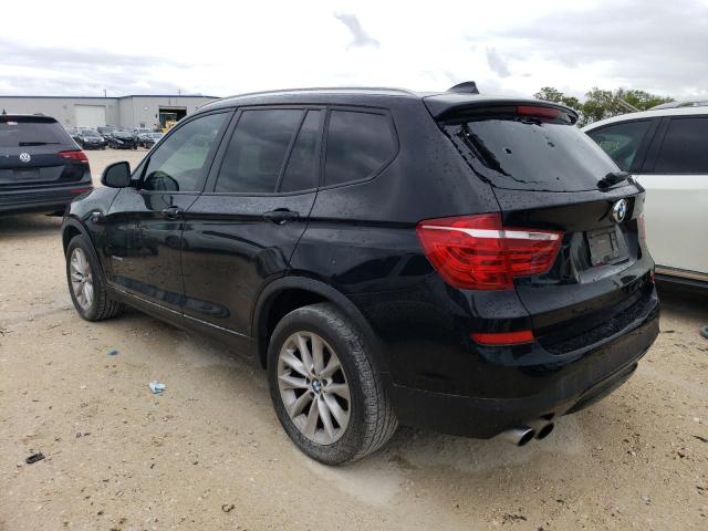 5UXWZ7C55G0T43458 - 2016 BMW X3 SDRIVE28I BLACK photo 2