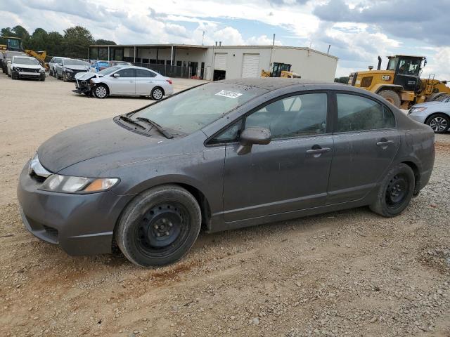 19XFA1F5XAE083820 - 2010 HONDA CIVIC LX GRAY photo 1