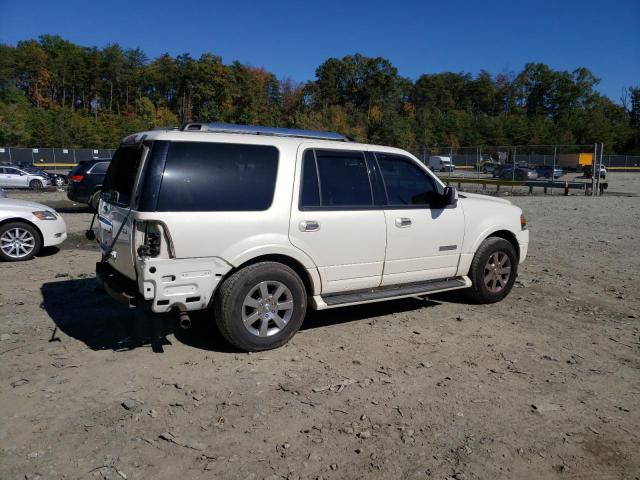 1FMFU20557LA07102 - 2007 FORD EXPEDITION LIMITED WHITE photo 3