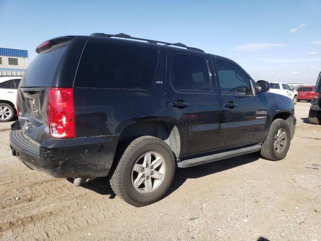 1GKFK13007J365177 - 2007 GMC YUKON BLACK photo 3