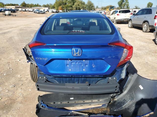 19XFC2F66LE000640 - 2020 HONDA CIVIC LX BLUE photo 6