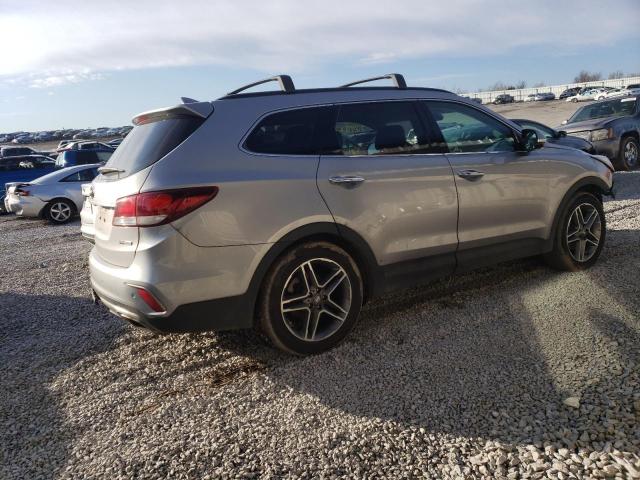 KM8SRDHF9HU232207 - 2017 HYUNDAI SANTA FE SE ULTIMATE GRAY photo 3