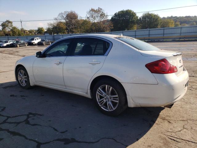 JN1CV6ARXDM356259 - 2013 INFINITI G37 WHITE photo 2