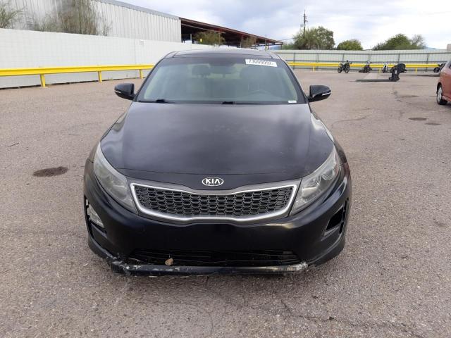 KNAGN4AD6E5071672 - 2014 KIA OPTIMA HYBRID BLACK photo 5