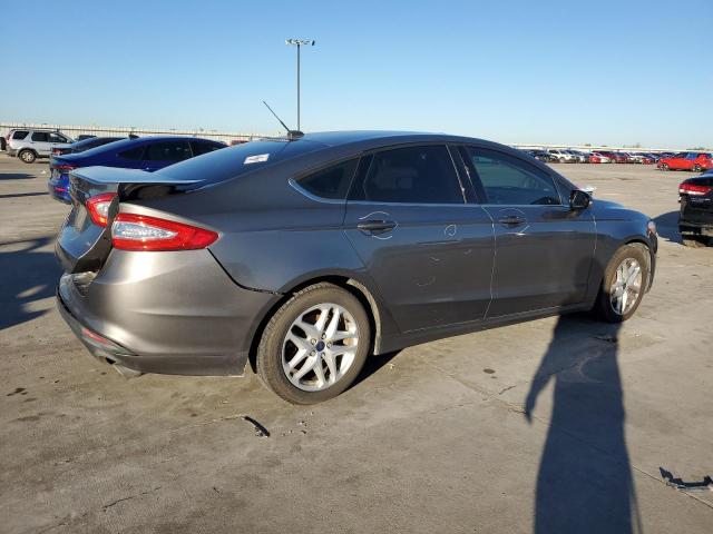 3FA6P0H78ER204498 - 2014 FORD FUSION SE GRAY photo 3