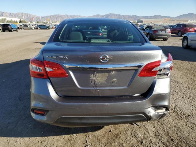 3N1AB7AP4KY345210 - 2019 NISSAN SENTRA S GRAY photo 6