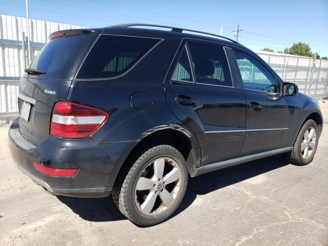 4JGBB86E09A470472 - 2009 MERCEDES-BENZ ML 350 BLACK photo 3