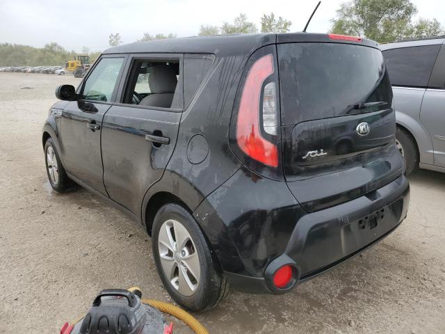 KNDJN2A20F7753013 - 2015 KIA SOUL BLACK photo 2