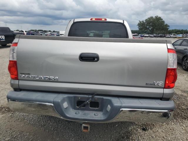 5TBET34126S520054 - 2006 TOYOTA TUNDRA DOUBLE CAB SR5 SILVER photo 6