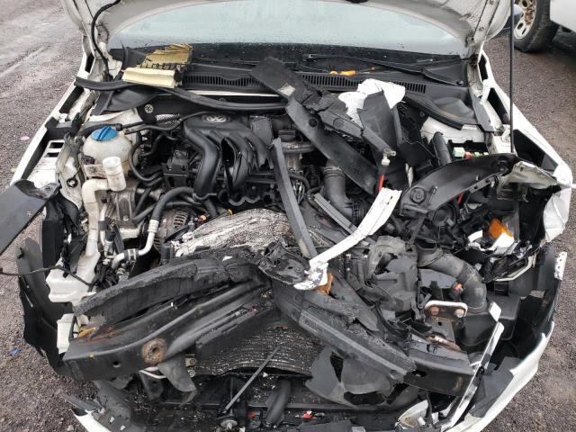 3VW2K7AJ3DM381801 - 2013 VOLKSWAGEN JETTA BASE WHITE photo 11