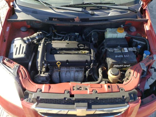 KL1TD5DE0BB211525 - 2011 CHEVROLET AVEO LS 红色 照片 11