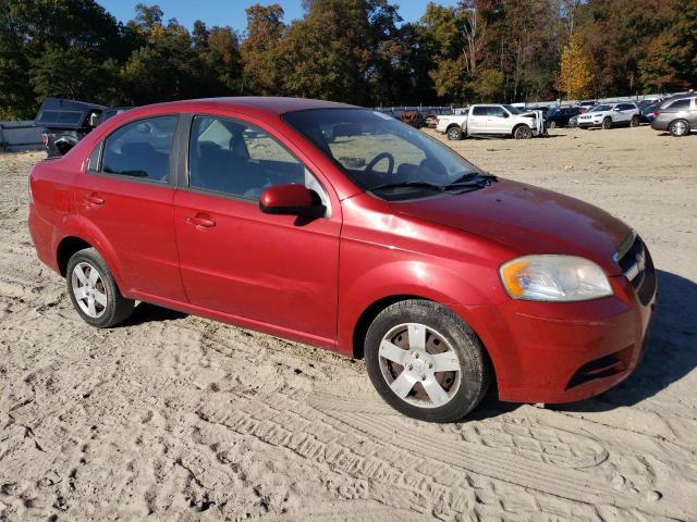 KL1TD5DE0BB211525 - 2011 CHEVROLET AVEO LS RED photo 4