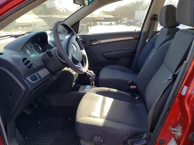 KL1TD5DE0BB211525 - 2011 CHEVROLET AVEO LS 红色 照片 7