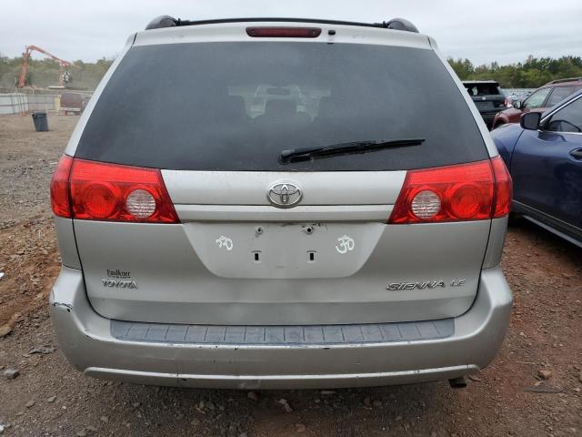 5TDKK4CCXAS340299 - 2010 TOYOTA SIENNA CE SILVER photo 6