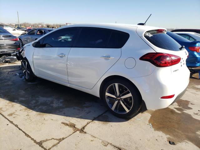 KNAFX5A86H5676021 - 2017 KIA FORTE EX WHITE photo 2