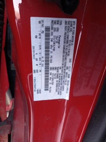 1FADP3K29HL217995 - 2017 FORD FOCUS SE RED photo 12