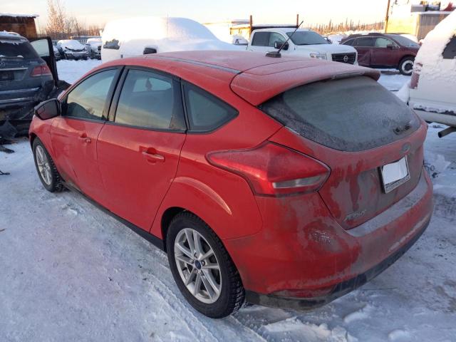 1FADP3K29HL217995 - 2017 FORD FOCUS SE RED photo 2