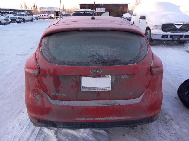 1FADP3K29HL217995 - 2017 FORD FOCUS SE RED photo 6