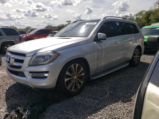 4JGDF7CE7EA344051 - 2014 MERCEDES-BENZ GL 450 4MATIC SILVER photo 1