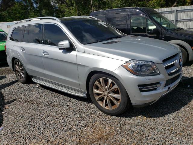 4JGDF7CE7EA344051 - 2014 MERCEDES-BENZ GL 450 4MATIC SILVER photo 4